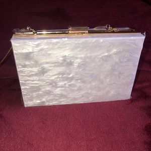 Beautiful Pearl white purse